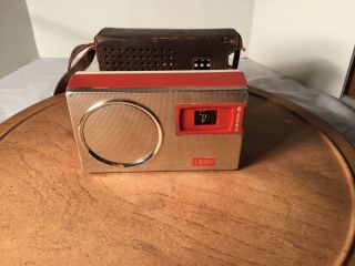 El Dorado Model 6p - 11 Stylish Vintage Little 6 Transistor Radio