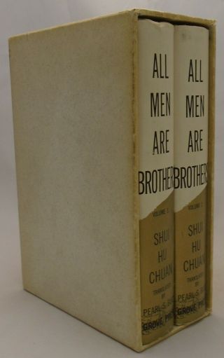 All Men Are Brothers - Pearl S.  Buck - Two Volume Set In Slipcase Hc/dj