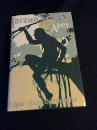 Tarzan Of The Apes By Edgar Rice Burroughs Erb A.  L.  Burt Company In Facsimile Dj