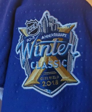 Jack Eichel Buffalo Sabres 2018 Winter Classic NHL Hockey Adidas Jersey Size 54 3