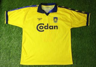 Brondby Denmark 1997/1998 Football Shirt Jersey Home Reebok Size Xl