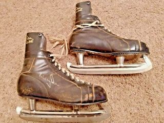 Bobby Orr Game Skates Todd Marchant Store Bought Vintage 1970 