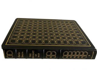 The Descent Of Man By Charles Darwin Easton Press Leather Bound