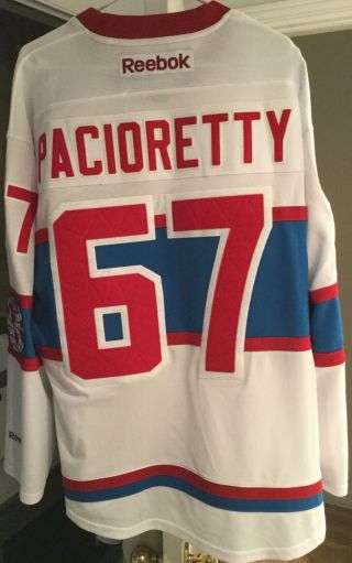 Montreal Canadiens 2016 Winter Classic Away Jersey — Medium — 67 Max Pacioretty 2