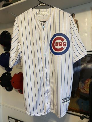 Anthony Rizzo 44 Chicago Cubs Majestic Cool Base Player Jersey