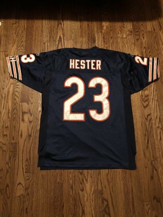 Chicago Bears Authentic Jersey Reebok Devin Hester 23 Mens Size Large