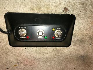 Peavey Vintage 3 Button Foot Switch W/led 