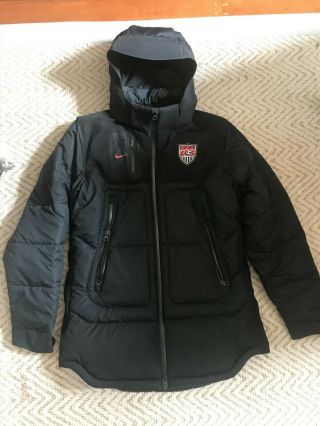 Team U.  S.  A.  Soccer Nike Jacket Coat Parka: Medium