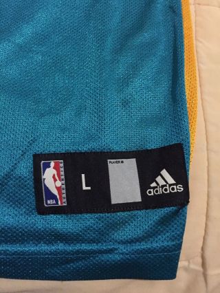 Chris Paul Orleans Hornets Adidas Swingman Men ' s Stitched Jersey Large 3