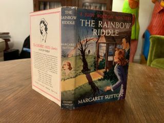 Judy Bolton The Rainbow Riddle Margaret Sutton 17 Hc Dj Vg/nf 1st Edition