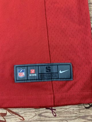 Nike On Field San Francisco 49ers Colin Kaepernick 7 NFL Football Jersey Mens S 2