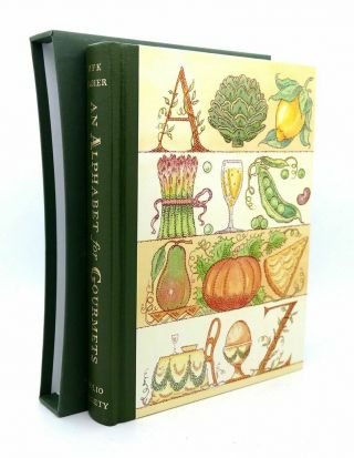 M.  K.  F.  Fisher An Alphabet For Gourmets 1st Edition 1st Printing