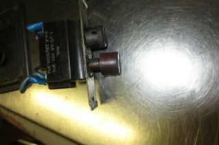 Vintage Art Deco Cutler Hammer Push Button Switch from Delta Drill Press 3