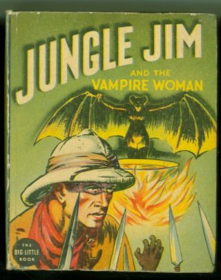 Jungle Jim Vampire Woman Fine 1937 Alex Raymond Whitman Big Little Book 1139