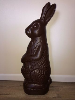 Vintage 1993 Union Products 31” Blow Mold Bunny Rabbit Easter Yard Decoration