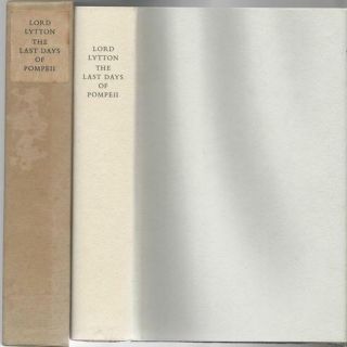Edward Lytton The Last Days Of Pompeii 1956 Signed Limited Editions Club Lec