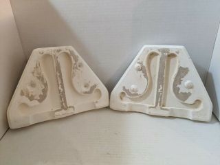 Vtg Scioto Slip Casting Ceramic Mold Stand For Table Ornmts 1192 1986 Ns150