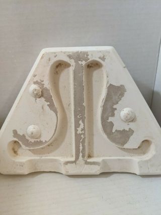 Vtg Scioto Slip Casting Ceramic Mold Stand For Table Ornmts 1192 1986 Ns150 3