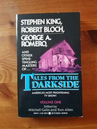 Tales From The Dark Side - Volume 1 - Mitchell Galin - 1st Print
