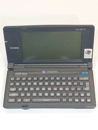 Casio Cassiopeia A10 Rare Vintage Pocket Computer Windows Ce A - 10
