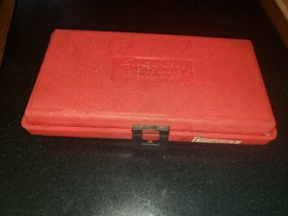 Vintage Snap - On Tools Pb55 - Case Only - For Ratcheting Magnetic Screwdriver Set