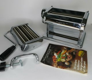 Vintage Marcato Atlas No 150 Pasta Noodle Maker Machine -