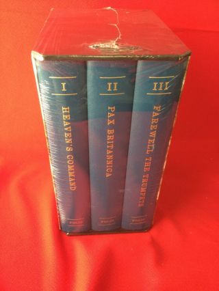 Jan Morris " Pax Britannica " Three Volume Set Folio Society