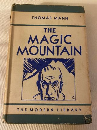 Magic Mountain By Thomas Mann 1st Modern Library Ed.  1932 Dj