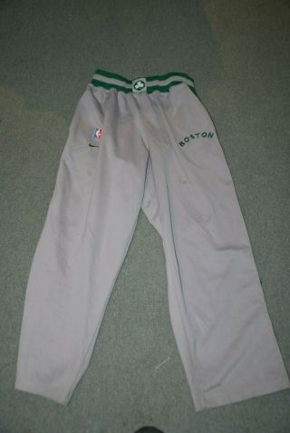 Vintage Team Nike Boston Celtics Authentic Warm Up Pants Size Large L