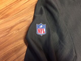 NIKE AUTHENTIC TEAM ISSUED Los Angeles Rams Full Zip Jacket Men ' s 2XL XXL 3
