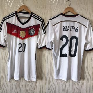 Germany 2014 World Cup Winner Football Shirt Jersey 20 Boateng M35022