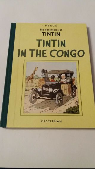 1991 Nr 1st Herge The Adventures Of Tintin In The Congo By Casterman