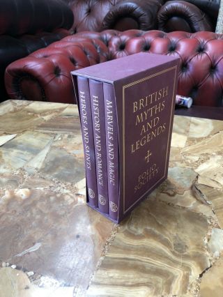 Folio Society British Myths And Legends Box Set