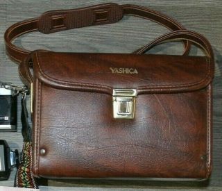 Vintage Yashica Camera Hard Case Bag