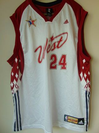 Adidas 2007 Nba All Star Game Las Vegas Bryant 24 Lakers Jersey Mens Xl Printed