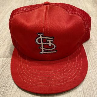 Vintage Annco St.  Louis Cardinals Hat Rare Red Mlb Snapback Vtg 90s Made In Usa