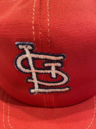 Vintage Annco St.  Louis Cardinals Hat RARE Red MLB Snapback VTG 90s Made In USA 2