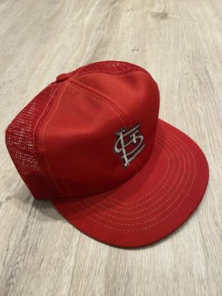 Vintage Annco St.  Louis Cardinals Hat RARE Red MLB Snapback VTG 90s Made In USA 3