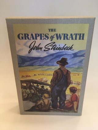 The Grapes Of Wrath By John Steinbeck Easton Press First Edition Library