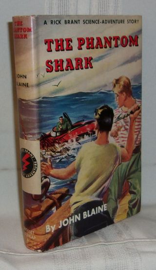John Blaine The Phantom Shark A Rick Brant - Science - Adventure First Edition 1949