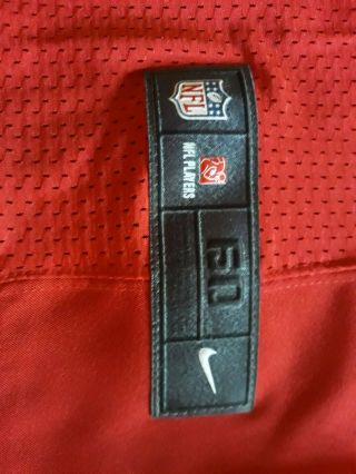 NFL Colin Kaepernick San Francisco 49ers Jersey Stitched Nike On Field Size 3XL 3
