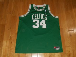 Nike Paul Pierce Green Boston Celtics Mens Nba Swingman Team Stitched Jersey 2xl