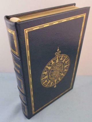Easton Press Treasure Island Navy Leather Bound Gold Guilded Pages Hardback Book