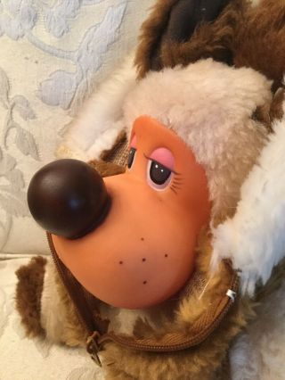 Vintage Lido Rubber Face Dog Plush Stuffed Animal Puppy Toy,  made in Taiwan 2