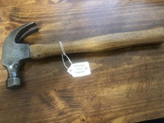 Vintage Cheney Claw Hammer 1 Lb6oz Manufactured In Little Falls Ny 1925 - 1927 Er