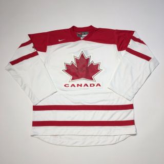 2010 Vancouver Olympics Team Canada Nike Hockey Jersey Size Small