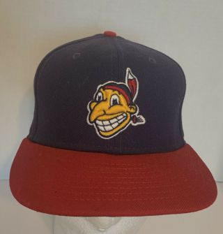 1947 - 50 " Goldbach Chief Wahoo " Cleveland Indians 7 3/8 Era 59/50 Wool Hat