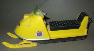 1968 Rare Processed Plastics Vintage Toy Ski - Bob Snowmobile