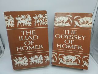 The Iliad Of Homer Richmond Lattimore Translator 25th Printing