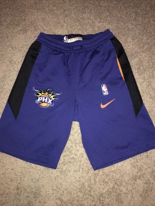 Nike Engineered Phoenix Suns Authentic Basketball Shorts Mens Size Small Purple